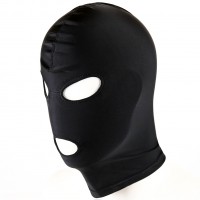 Маска с тремя прорезями черная