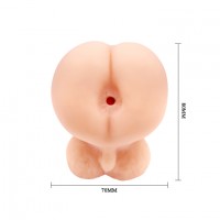 Реалистичный мастурбатор анус с мошонкой Jack