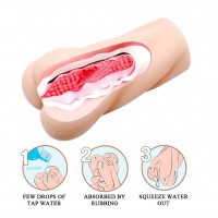 Реалистичный мастурбатор с эффектом выделения смазки Реалистичный мастурбатор с эффектом выделения смазки