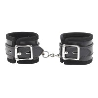 Черные поножи с мягкой подкладкой