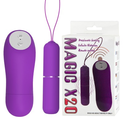Вибростимулятор на дистанционном управлении Magic X20 Вибростимулятор на дистанционном управлении Magic X20