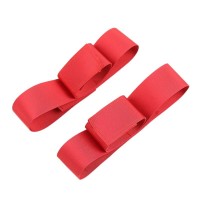 Фиксаторы рук к бёдрам красные на липучке Фиксаторы рук к бёдрам красные на липучке