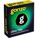 Презервативы Ganzo Ultra thin ультратонкие 3 шт