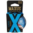 Презервативы Maxus Classic классические в пластиковом кейсе 3 шт