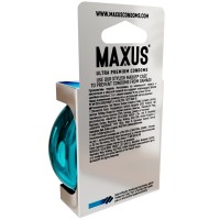 Презервативы Maxus G-Spot для стимуляции точки G в металлическом кейсе 3 шт
