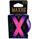 Презервативы Maxus XXL увеличенного размера в металлическом кейсе 3 шт