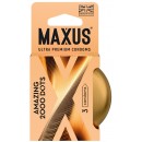 Презервативы Maxus Amazing 2000 Dots точечные в металлическом кейсе 3 шт