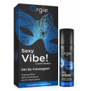 Возбуждающий гель с эффектом вибрации Orgie Sexy Vibe Liquid Vibrator 15 мл