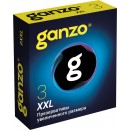 Презервативы Ganzo XXL увеличенного размера 3 шт