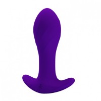 Анальная пробка с вибрацией Anal Plug Massager пурпурная