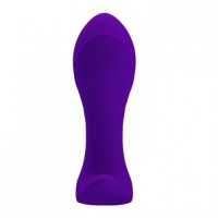 Анальная пробка с вибрацией Anal Plug Massager пурпурная