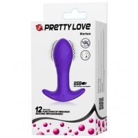 Анальная пробка с вибрацией Anal Plug Massager пурпурная