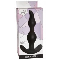 Анальная пробка Bent Anal Plug Black Анальная пробка Bent Anal Plug Black