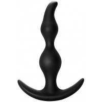 Анальная пробка Bent Anal Plug Black Анальная пробка Bent Anal Plug Black