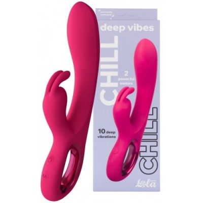 Перезаряжаемый вибратор-кролик Deep Vibes Chill