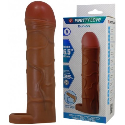 Удлиняющая насадка с креплением под мошонку Pretty Love Bunion