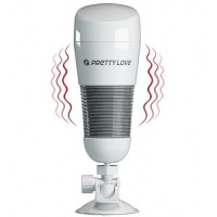 Мастурбатор-вагина в колбе Pretty Love Hedy с вибрацией на присоске