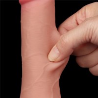 Фаллоимитатор 7.5'' Sliding Skin Dual Layer Dong Flesh Фаллоимитатор 7.5'' Sliding Skin Dual Layer Dong Flesh