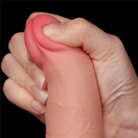 Фаллоимитатор 7.5'' Sliding Skin Dual Layer Dong Flesh Фаллоимитатор 7.5'' Sliding Skin Dual Layer Dong Flesh