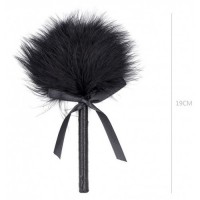 Чёрный тиклер с атласной ручкой 19 см Чёрный тиклер с атласной ручкой 19 см