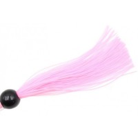 Компактная силиконовая плеть розового цвета 39 см