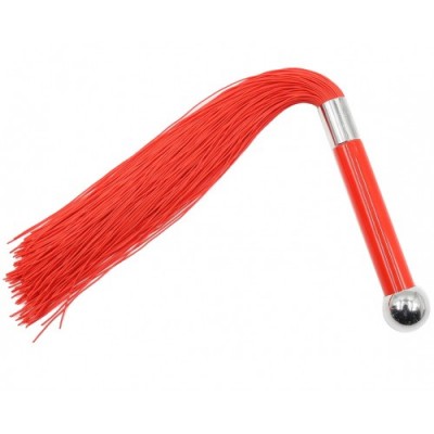 Красная плеть с силиконовыми хвостами 42 см