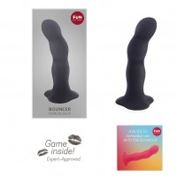 Фаллоимитатор со смещенным центром тяжести Fun Factory Bouncer черный 18 см Фаллоимитатор со смещенным центром тяжести Fun Factory Bouncer черный 18 см