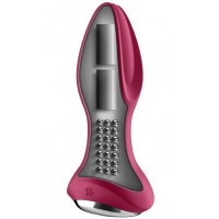 Анальный смарт-стимулятор с вибрацией и ротацией Satisfyer Rotator Plug 2+ фуксия