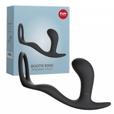 Анальная пробка с эрекционным кольцом Fun Factory Bootie Ring