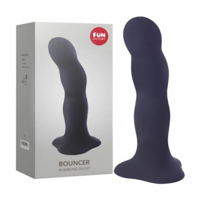 Фаллоимитатор со смещенным центром тяжести Fun Factory Bouncer черный 18 см Фаллоимитатор со смещенным центром тяжести Fun Factory Bouncer черный 18 см