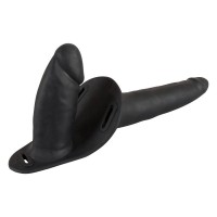 Двойной страпон черного цвета Double Strap On