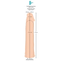 Удлиняющая насадка на пенис Silicone Extension + 2,5 см