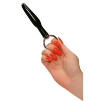 Черная анальная втулка Key to Your Butt