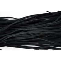 Красно-черная плеть из замши 39 см