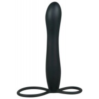 Насадка для двойного проникновения Anal Special Silicone Black