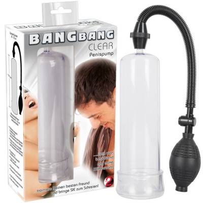 Вакуумная помпа для пениса Bang Bang Сlear Вакуумная помпа для пениса Bang Bang Сlear