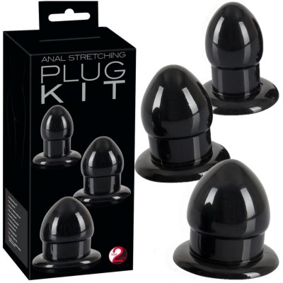 Набор анальных втулок Anal Stretching Plug Kit