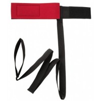 Черно-красный набор для бондажа к кровати Bondage Set