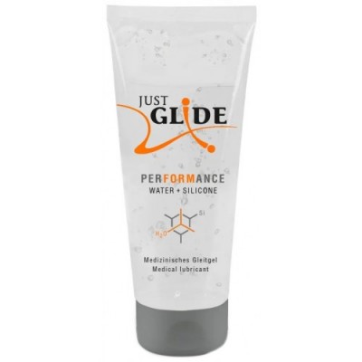 Водно-силиконовая смазка Just Glide Performance 200 мл