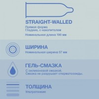 Презервативы из натурального латекса Durex №12 Invisible XXL