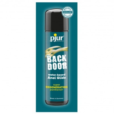 Анальный лубрикант Pjur Backdoor Glide с пантенолом 2 мл, пробник