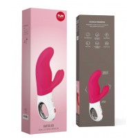 Вибратор с клиторальным стимулятором Fun Factory Miss Bi розовый