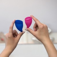 Набор менструальных чаш Fun Factory Fun Cup Explore Kit Size A 20 мл + Size B 30 мл