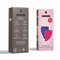 Набор менструальных чаш Fun Factory Fun Cup Explore Kit Size A 20 мл + Size B 30 мл