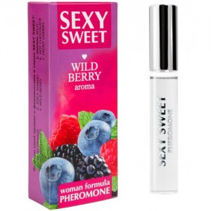Парфюмированное средство для тела Sexy Sweet Wild Berry с феромонами 10 мл