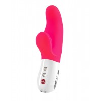 Вибратор с клиторальным стимулятором Fun Factory Miss Bi розовый