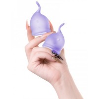Набор менструальных чаш Satisfyer Feel Secure лиловый Набор менструальных чаш Satisfyer Feel Secure лиловый