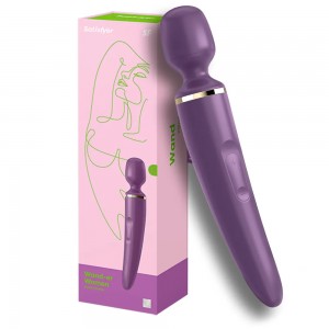 Перезаряжаемый вибромассажер Satisfyer Wand-er Women фиолетовый