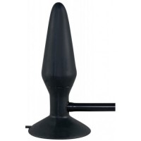 Втулка анальная с грушей Silikon Pump Plug