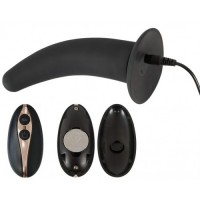 Вибрострапон черного цвета с трусиками RC Vibrating Strap-On